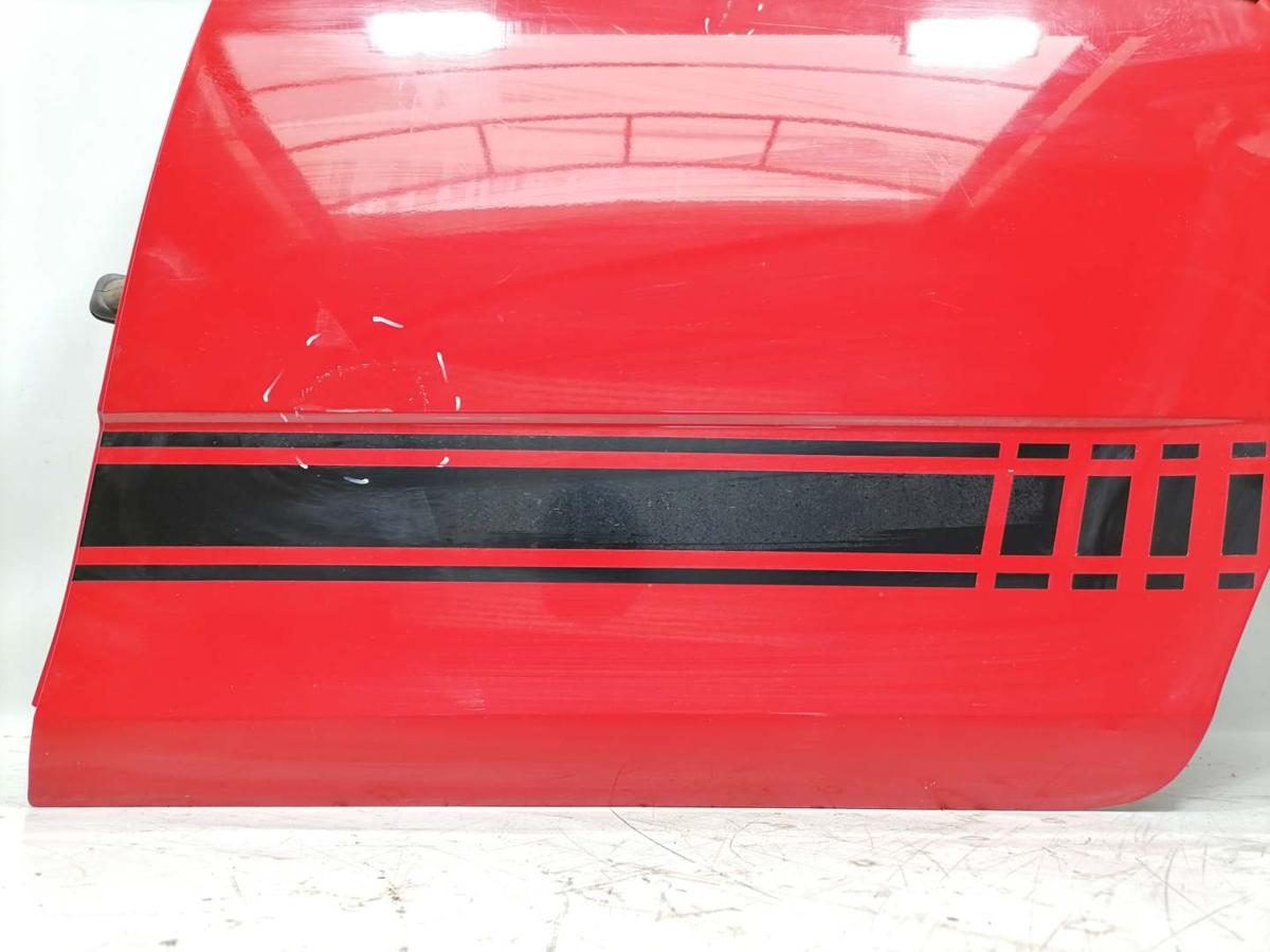 Skoda Fabia 2 5J original T&uuml;r hinten links Coridarot LF3K Flie&szlig;heck Bj.2012